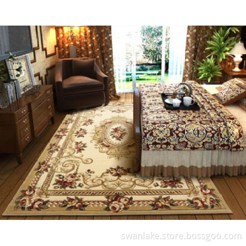 Polyester Material Easy To Clean Design Area Rugs